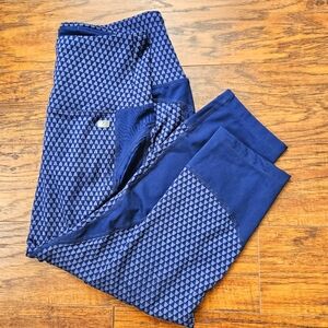 Asics Capri Leggings Blue Medium